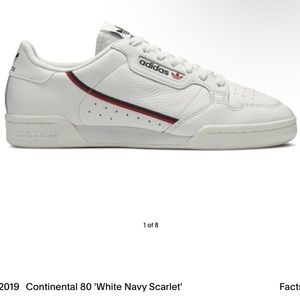 Continental 80 'White Navy Scarlet'